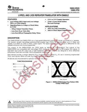 SN65LVDS20DRFT datasheet  